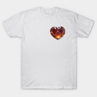 Crystal heart T-Shirt